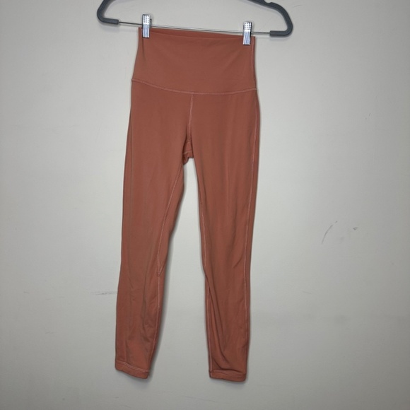 Lululemon Align High-Rise Pant 25" in Pink Savannah Size 4 - Picture 2 of 12